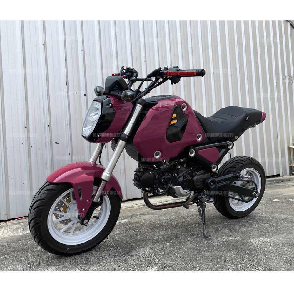RUBY RED 7PC BODY PASTEL PANELS FRAME BODY FOR HONDA NEW MSX GROM 125 2022-2024