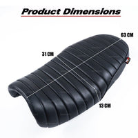 REPLACEMENT CUSHION DUAL SEATS DOUBLE V.4 FOR HONDA SCL CL 300 500  2023 - 2025  BLACK