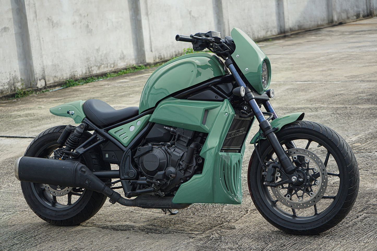 FULL SET OF 7 PIECES SAGE GREEN FIT FOR HONDA REBEL CMX 1100 2020-2025