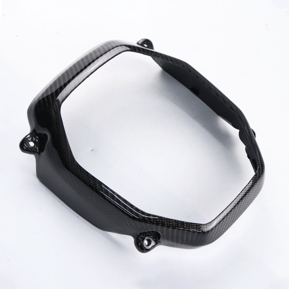 HEAD LIGHT FAIRING COVER CARBON FIBER FOR HONDA NEW GROM 2021-2024