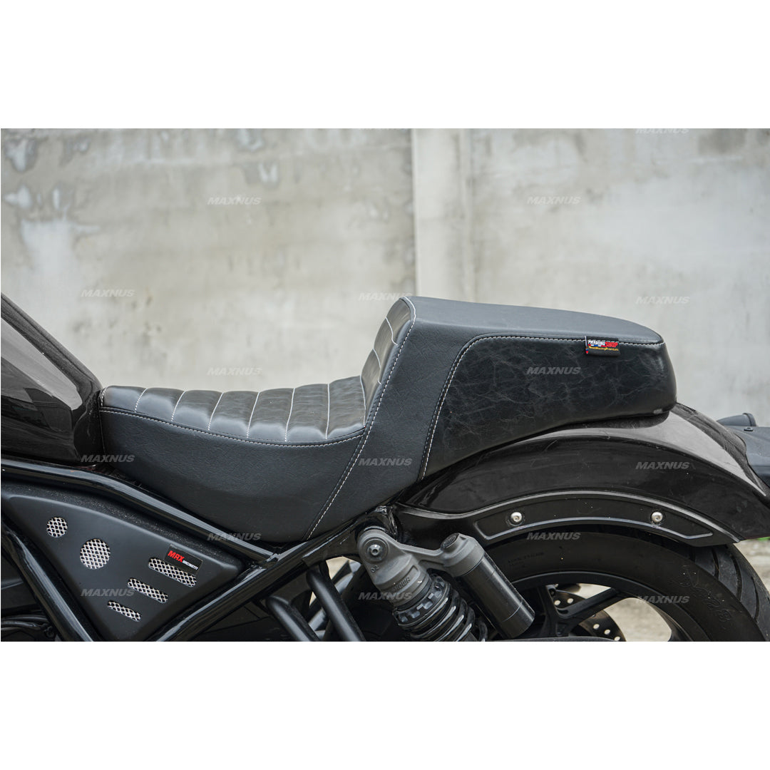 SEAT DOUBLE SADDLE DUAL DRIVER SEATS PAD CUSHION V.3 FOR HONDA REBEL CMX 300&500 2017-2025