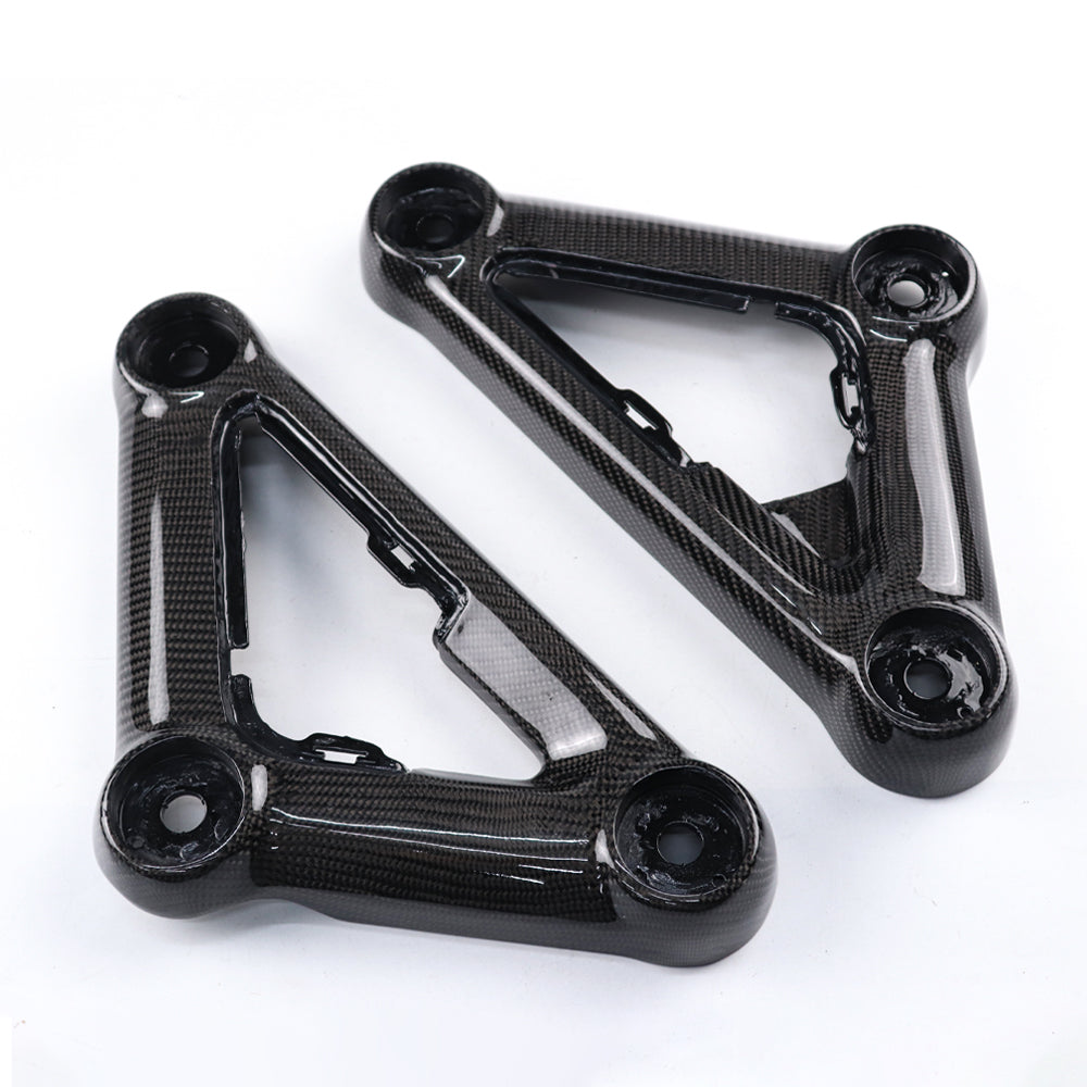 FRAME BODY R+L COVER SIDE UPPER PANEL CARBON FIBER FOR HONDA NEW GROM 2021-2024