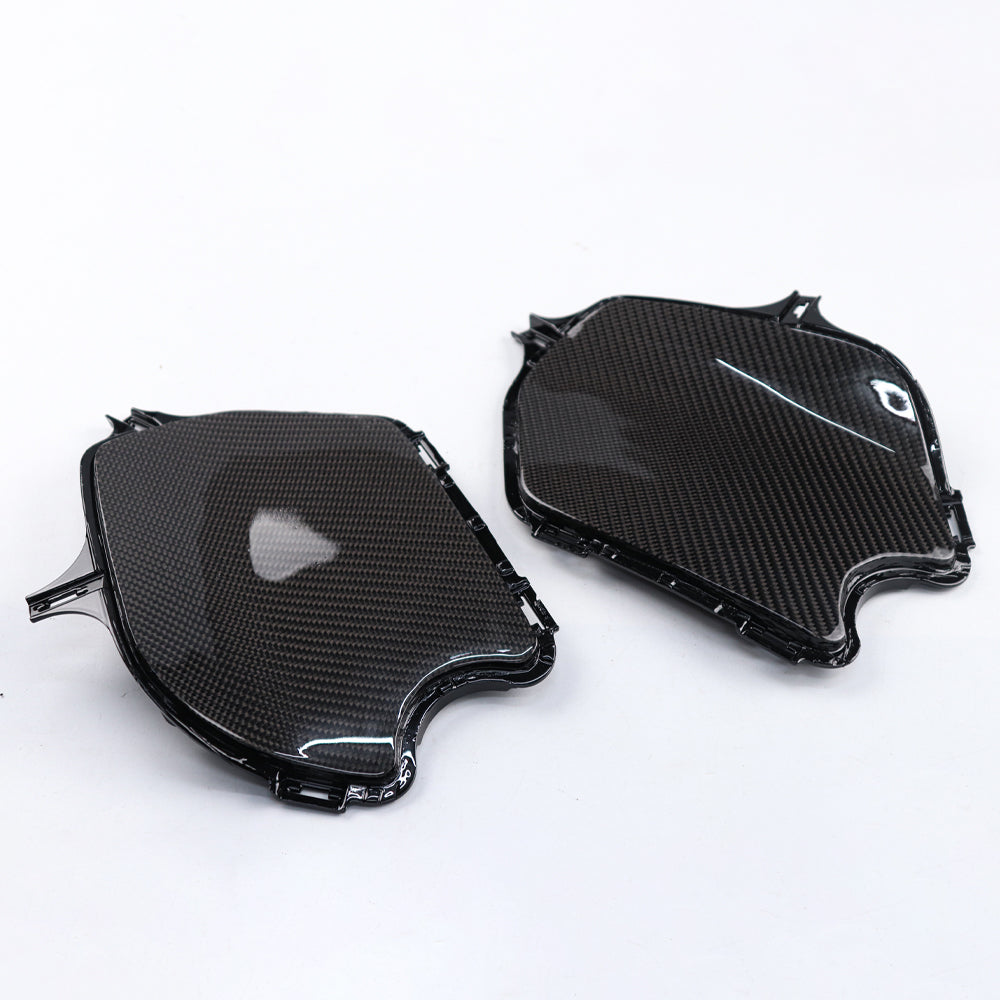FRAME BODY R+L COVER SIDE UPPER PANEL CARBON FIBER FOR HONDA NEW GROM 2021-2024