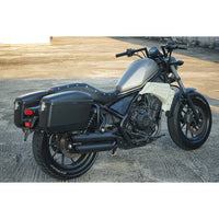 LONG DOUBLE DUAL EXHAUST PIPE MOUNT SYSTEM MAXNUS FOR HONDA REBEL CMX 300 2017-2025