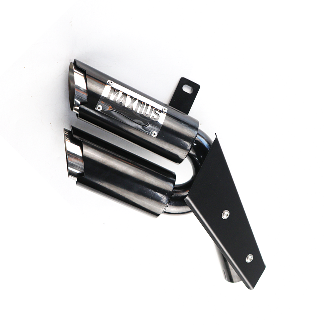 SHORT DOUBLE DUAL EXHAUST PIPE MOUNT SYSTEM FOR HONDA REBEL CMX1100 2021-2025