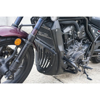 UNDER FAIRING BELLY PAN WITH CRASHBAR MATTE BLACK FOR HONDA REBEL CMX 1100 2020-2025