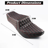 SEAT DOUBLE SADDLE DUAL DRIVER SEATS PAD CUSHION V.16 FOR HONDA REBEL CMX 1100 2021-2025