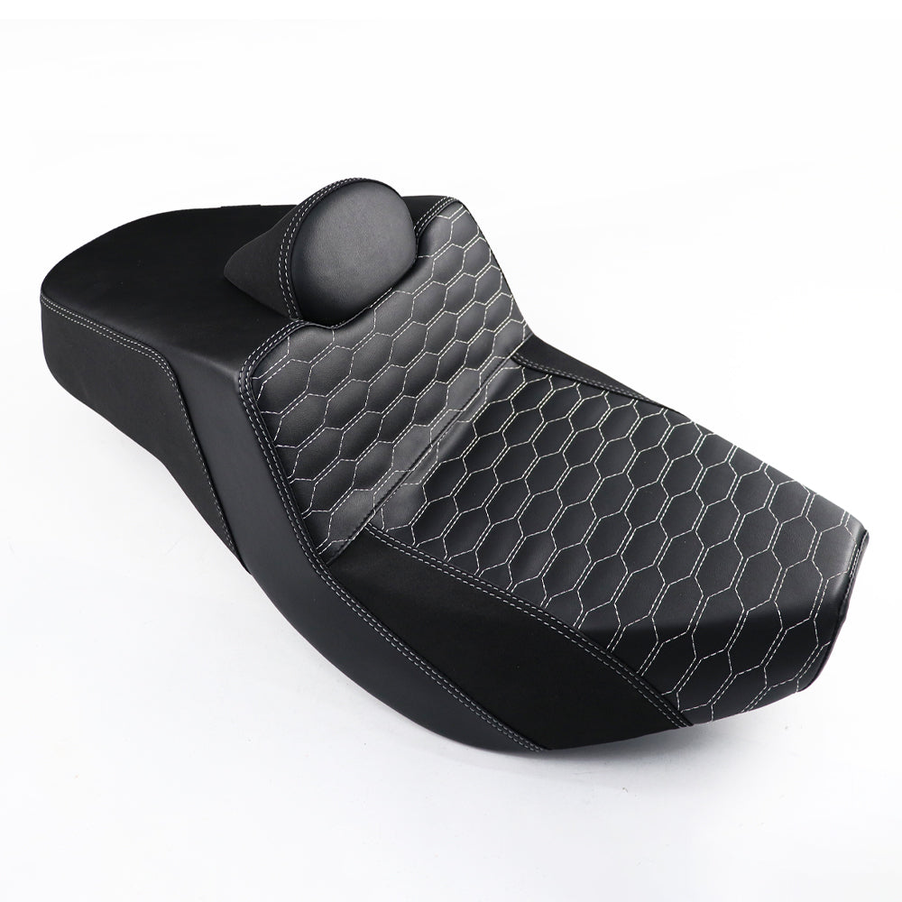 SEAT DOUBLE SADDLE DUAL DRIVER SEATS PAD CUSHION V.15 FOR HONDA REBEL CMX 1100 2021-2025