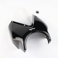 HEADLIGHT COVER BLACK WINDSHIELD CLEAR V.5 FOR HONDA MONKEY Z125 2018-2025