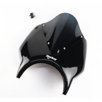HEADLIGHT COVER BLACK WINDSHIELD CLEAR V.5 FOR HONDA MONKEY Z125 2018-2025