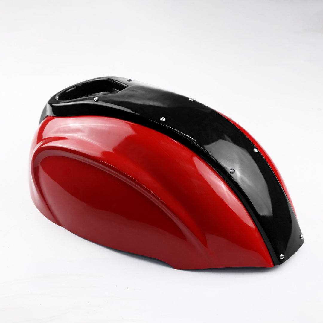 CUSTOM FIT FUEL TANK COVER RED + BLACK FOR HONDA REBEL CMX 1100 2021-2025