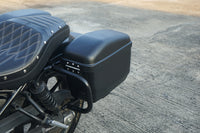 REAR RACK BOX BAG LUGGAGE CARRY LH+RH WITH FOR HONDA REBEL 300&500 2017-2025