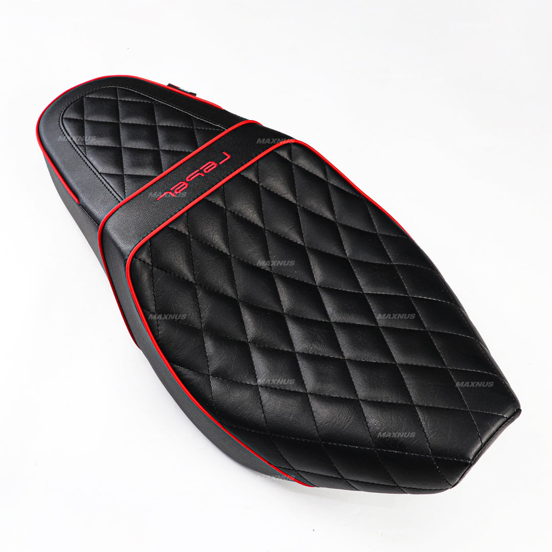 SEAT DOUBLE SADDLE DUAL DRIVER SEATS PAD CUSHION V.10 FOR HONDA REBEL CMX 1100 2021-2025