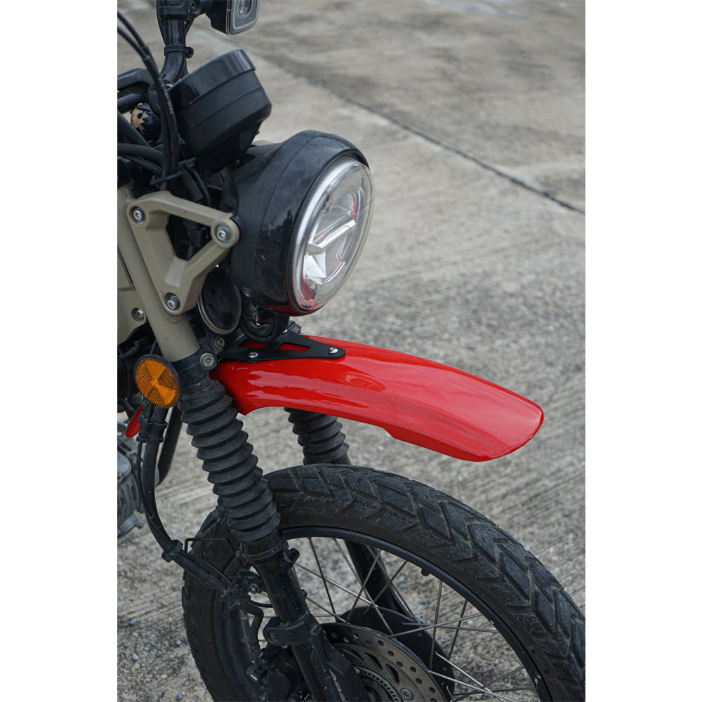 FRONT FENDER WITH STEEL BRAKET FOR HONDA HUNTER TRAIL CT125 CT 125 2020-2025