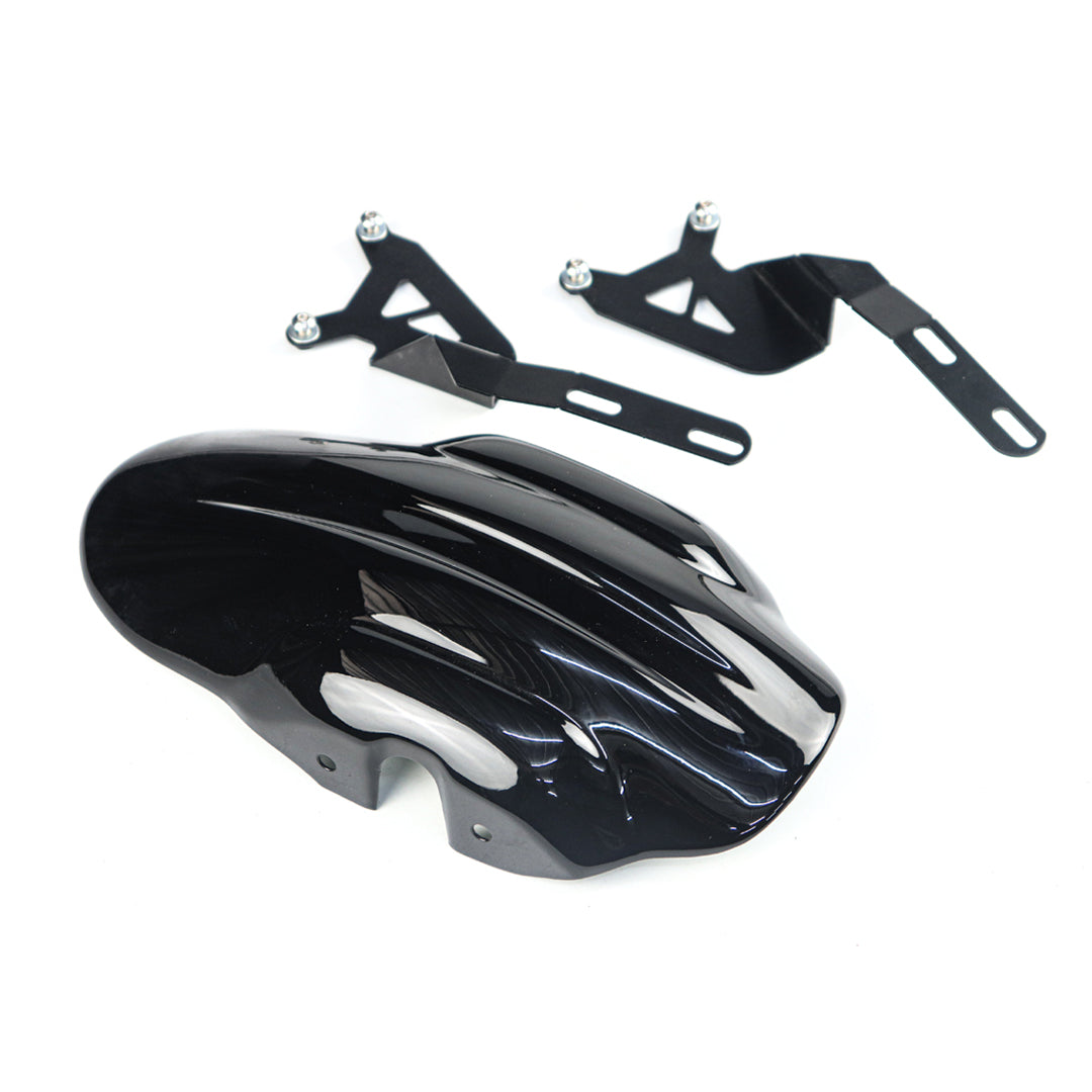 FRONT FENDERS MUDGUARD GLOSS BLACK FIT FOR HONDA GROM 125 2020 - 2025