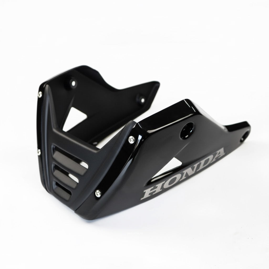 GLOSS BLACK PLASTIC PANEL FAIRING & UNDER FAIRING HONDA NEW GROM 125 2021-2024