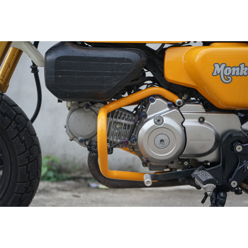 CRASH BAR ENGINE FRAME PROTECTION GUARD LH+RH FOR HONDA MONKEY 125 2022-2025