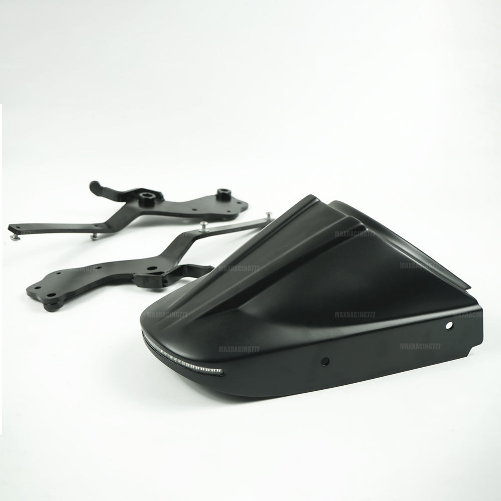 REAR FENDER FAIRING MUD GUARD LED BLACK FOR HONDA REBEL CMX 300&500 2017-2025