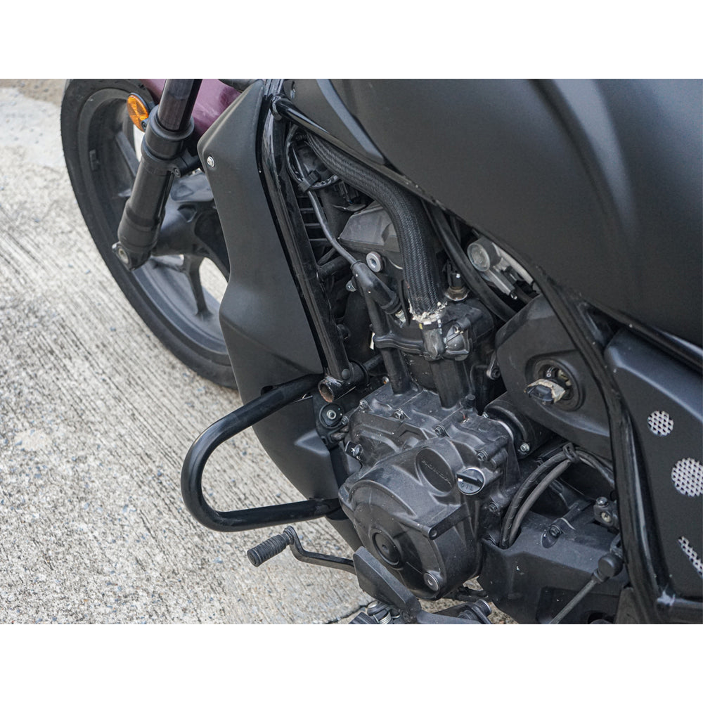 UNDER FAIRING BELLY PAN WITH CRASHBAR MATTE BLACK FOR HONDA REBEL CMX 1100 2020-2025