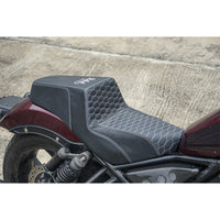 SEAT DOUBLE SADDLE DUAL DRIVER SEATS PAD CUSHION V.13 FOR HONDA REBEL CMX 1100 2021-2025