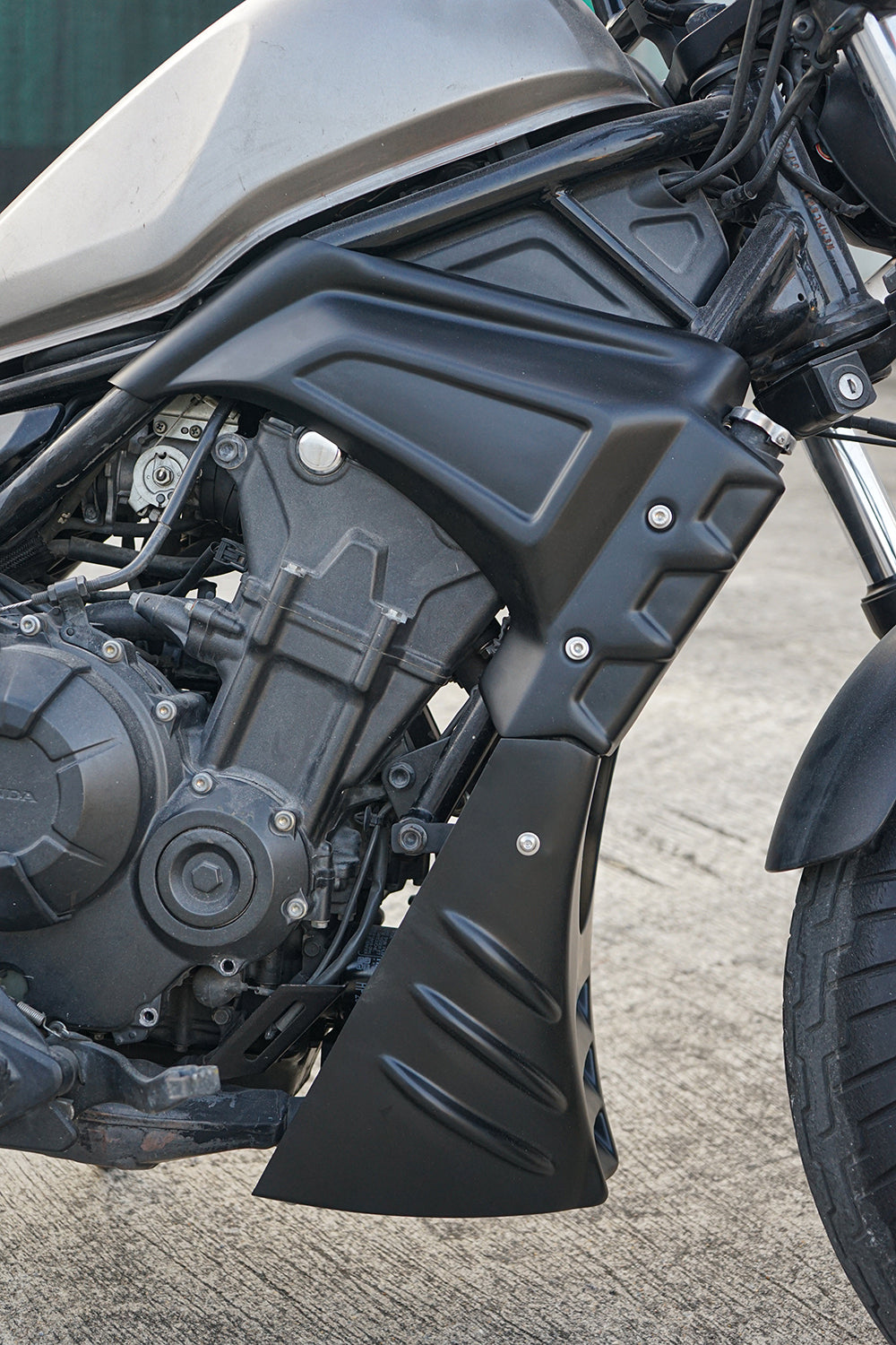 SIDER COVER OF THE ENGING & UNDER FAIRING V.1 FOR HONDA REBEL CMX 500 2017-2025