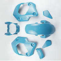 SKY BLUE PLASTIC PANEL FAIRING & UNDER FAIRING HONDA NEW GROM 125 2021-2024