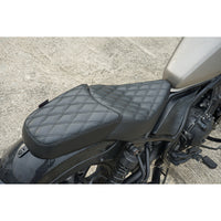 SEAT DOUBLE SADDLE DUAL DRIVER SEATS PAD CUSHION V.18 FOR HONDA REBEL CMX 300&500 2017-2025