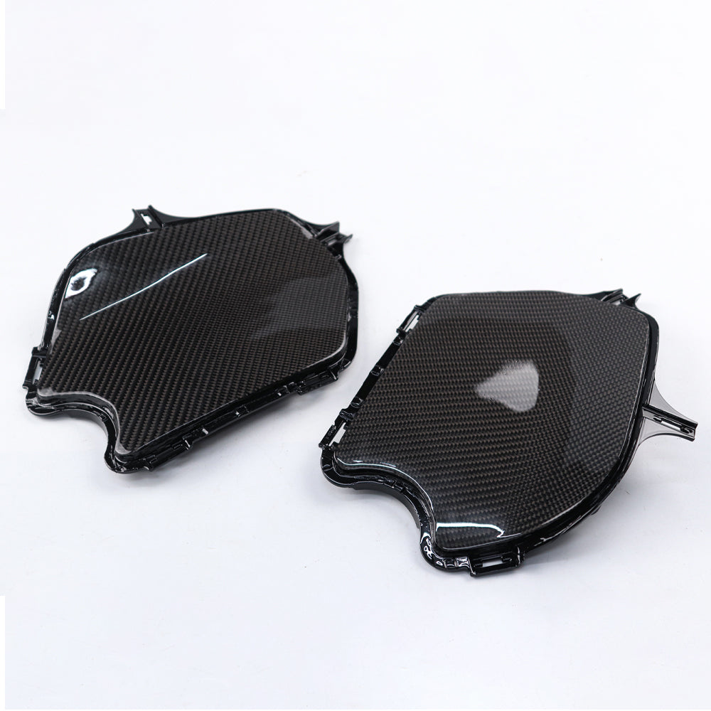 FRAME BODY R+L COVER SIDE UPPER PANEL CARBON FIBER FOR HONDA NEW GROM 2021-2024