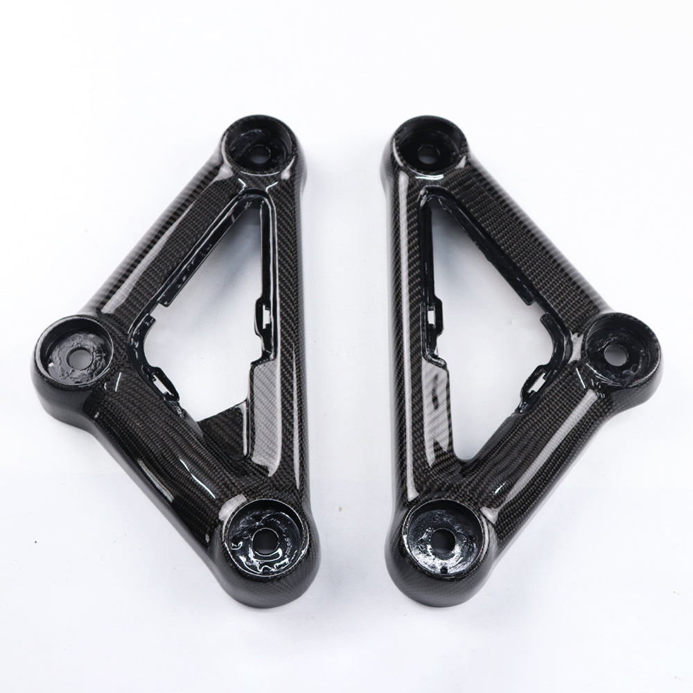 FRAME BODY R+L COVER SIDE UPPER PANEL CARBON FIBER FOR HONDA NEW GROM 2021-2024