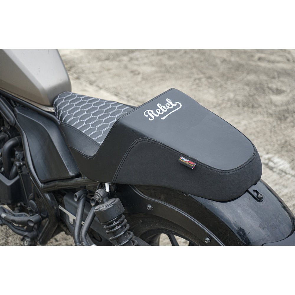 SEAT DOUBLE SADDLE DUAL DRIVER SEATS PAD CUSHION V.11 FOR HONDA REBEL CMX 300&500 2017-2025