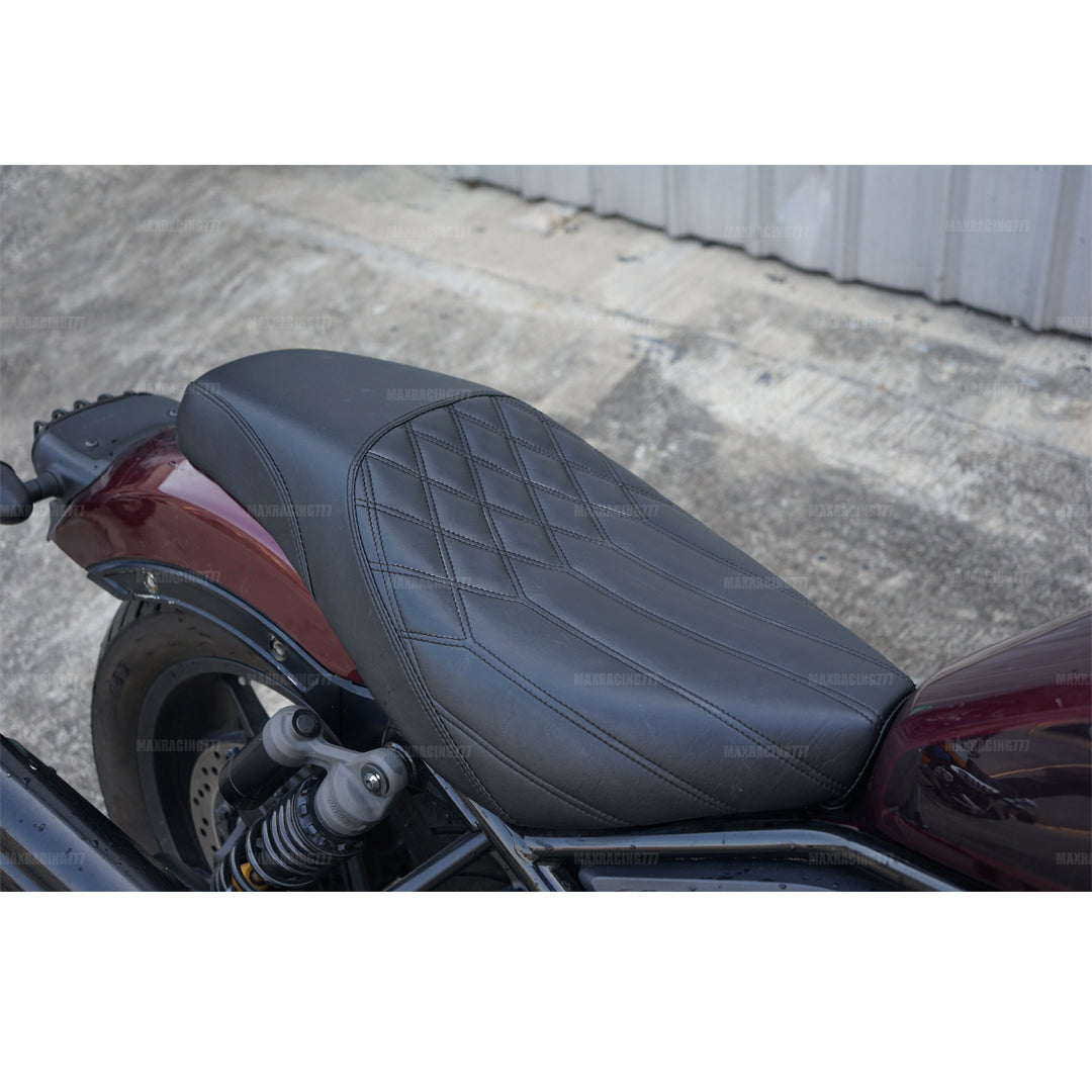 SEAT DOUBLE SADDLE DUAL DRIVER SEATS PAD CUSHION V.6 FOR HONDA REBEL CMX 1100 2021-2025