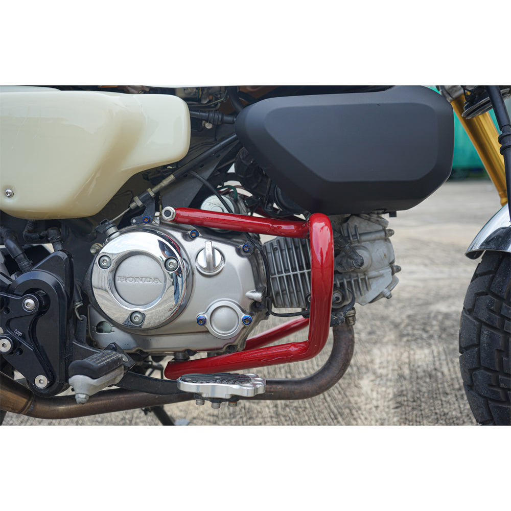 CRASH BAR ENGINE FRAME PROTECTION GUARD LH+RH FOR HONDA MONKEY 125 2022-2025
