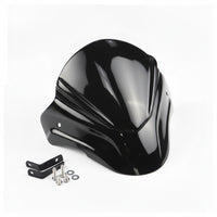 FRONT WINDSHIELD WINDSCREEN V.1 GLOSS BLACK FOR HONDA GROM 125 2021-2024