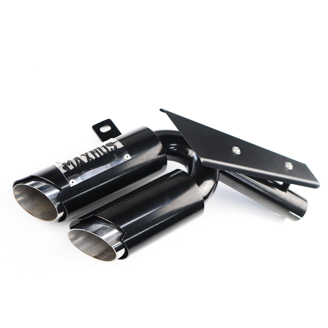 SHORT DOUBLE DUAL EXHAUST PIPE MOUNT SYSTEM FOR HONDA REBEL CMX1100 2021-2025