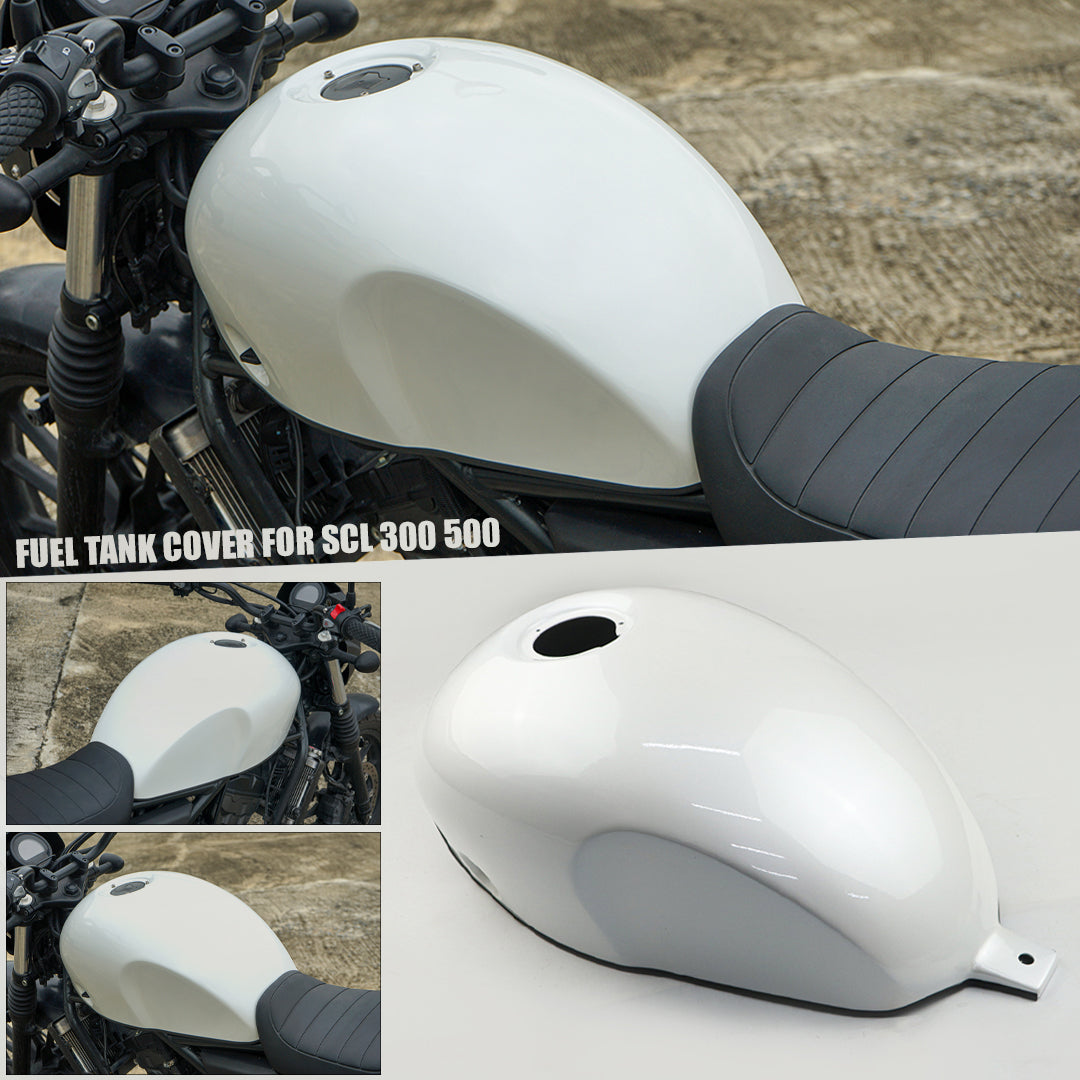 COVER FUEL OIL TANK WHITE V.5 FIT FOR HONDA SCL CL 300 500 2023-2025