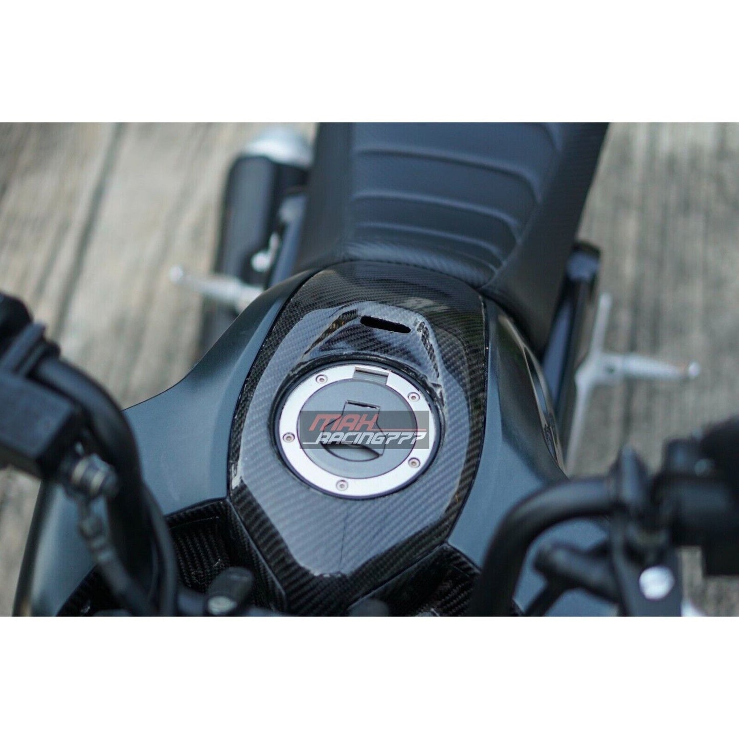 GAS TANK FUEL COVER SHROUD FAIRING  COWLING CARBON FIBER FOR HONDA NEW GROM 2021-2024