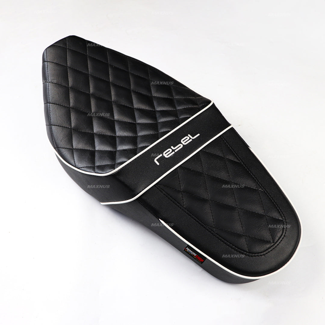 SEAT DOUBLE SADDLE DUAL DRIVER SEATS PAD CUSHION V.8 FOR HONDA REBEL CMX 1100 2021-2025