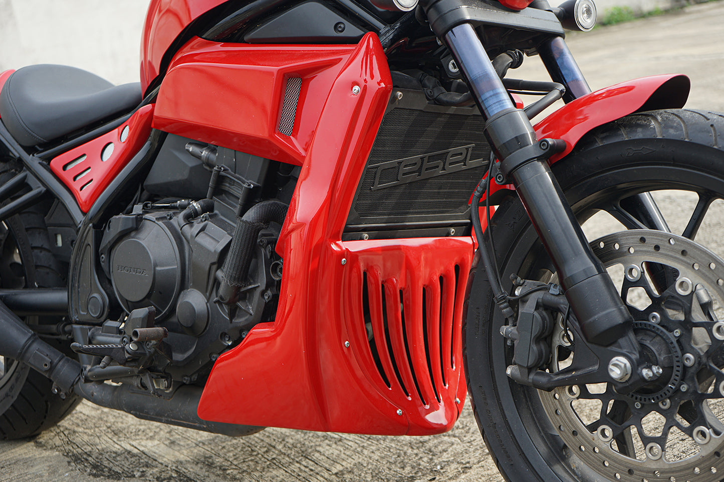 FULL SET OF 7 PIECES RED FIT FOR HONDA REBEL CMX 1100 2020-2025