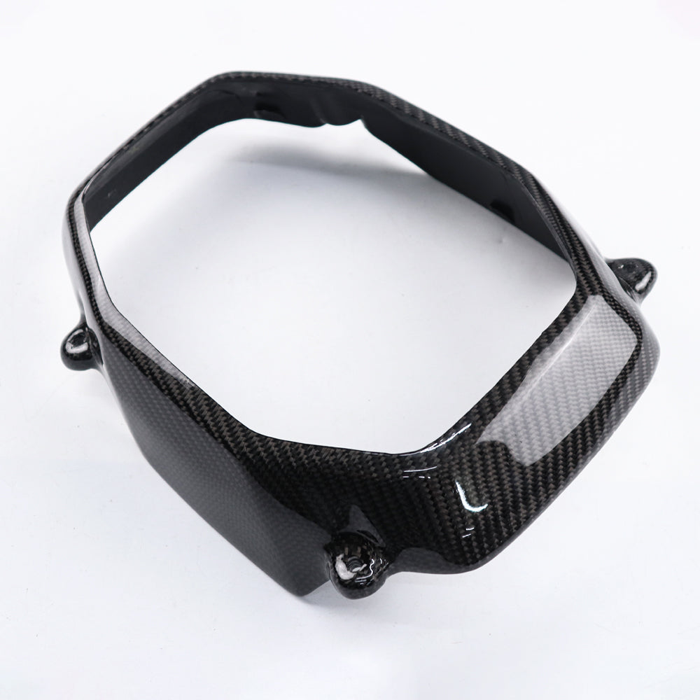 HEAD LIGHT FAIRING COVER CARBON FIBER FOR HONDA NEW GROM 2021-2024