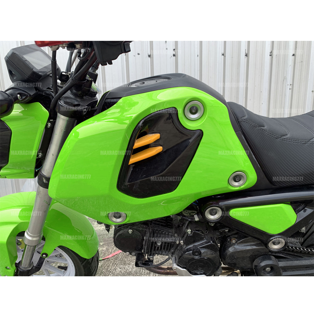 LIME GREEN 7PC BODY PASTEL PANELS FRAME BODY FOR HONDA NEW MSX GROM 125 2022-2024