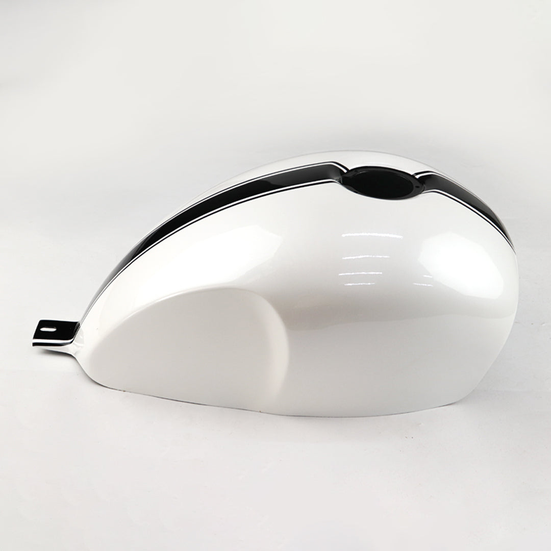 COVER FUEL OIL TANK WHITE LINE BLACK V.17 FIT FOR HONDA SCL CL 300 500 2023-2025
