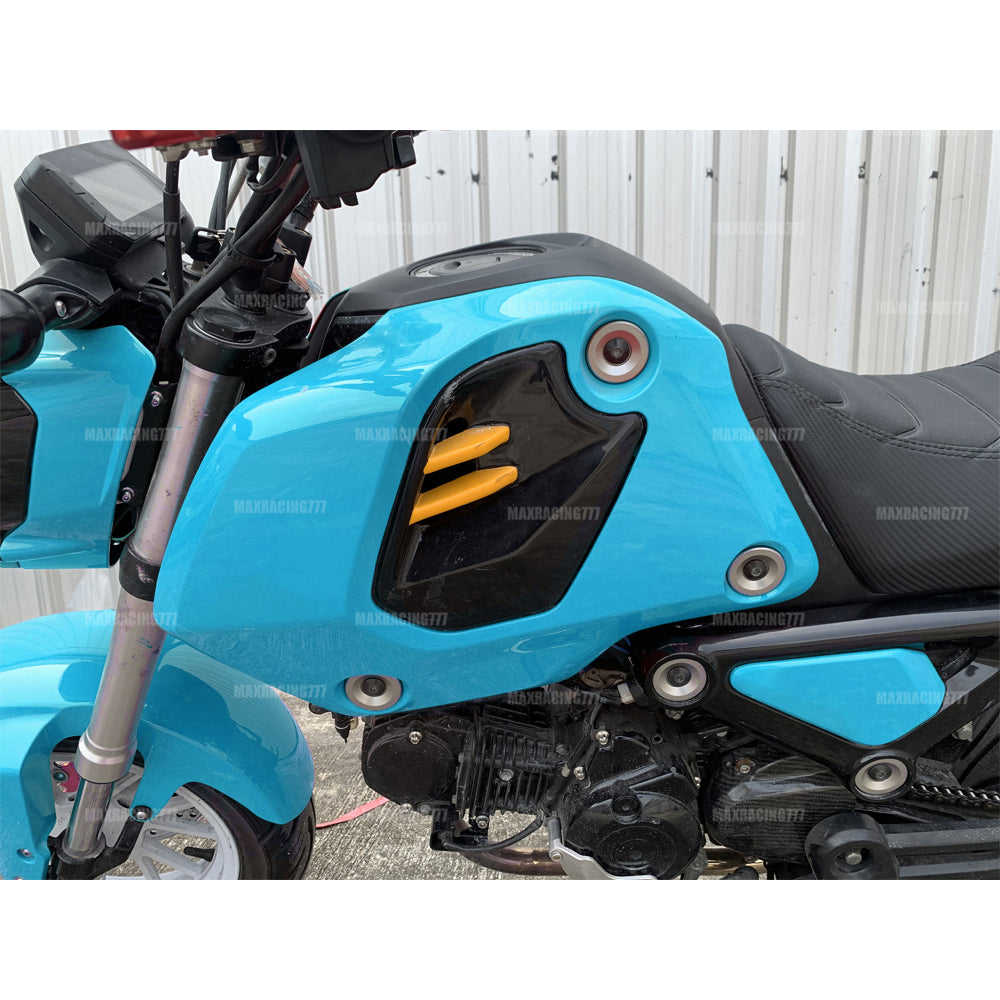 SKY BLUE 7PC BODY PASTEL PANELS FRAME BODY FOR HONDA NEW MSX GROM 125 2022-2024