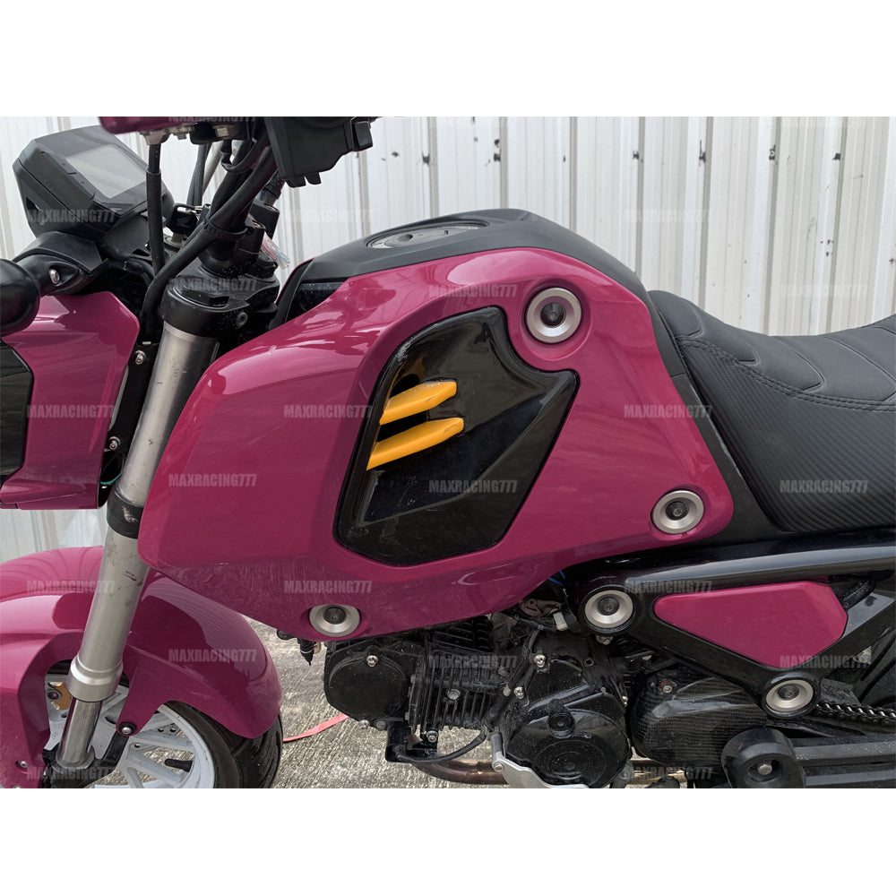 RUBY RED 7PC BODY PASTEL PANELS FRAME BODY FOR HONDA NEW MSX GROM 125 2022-2024