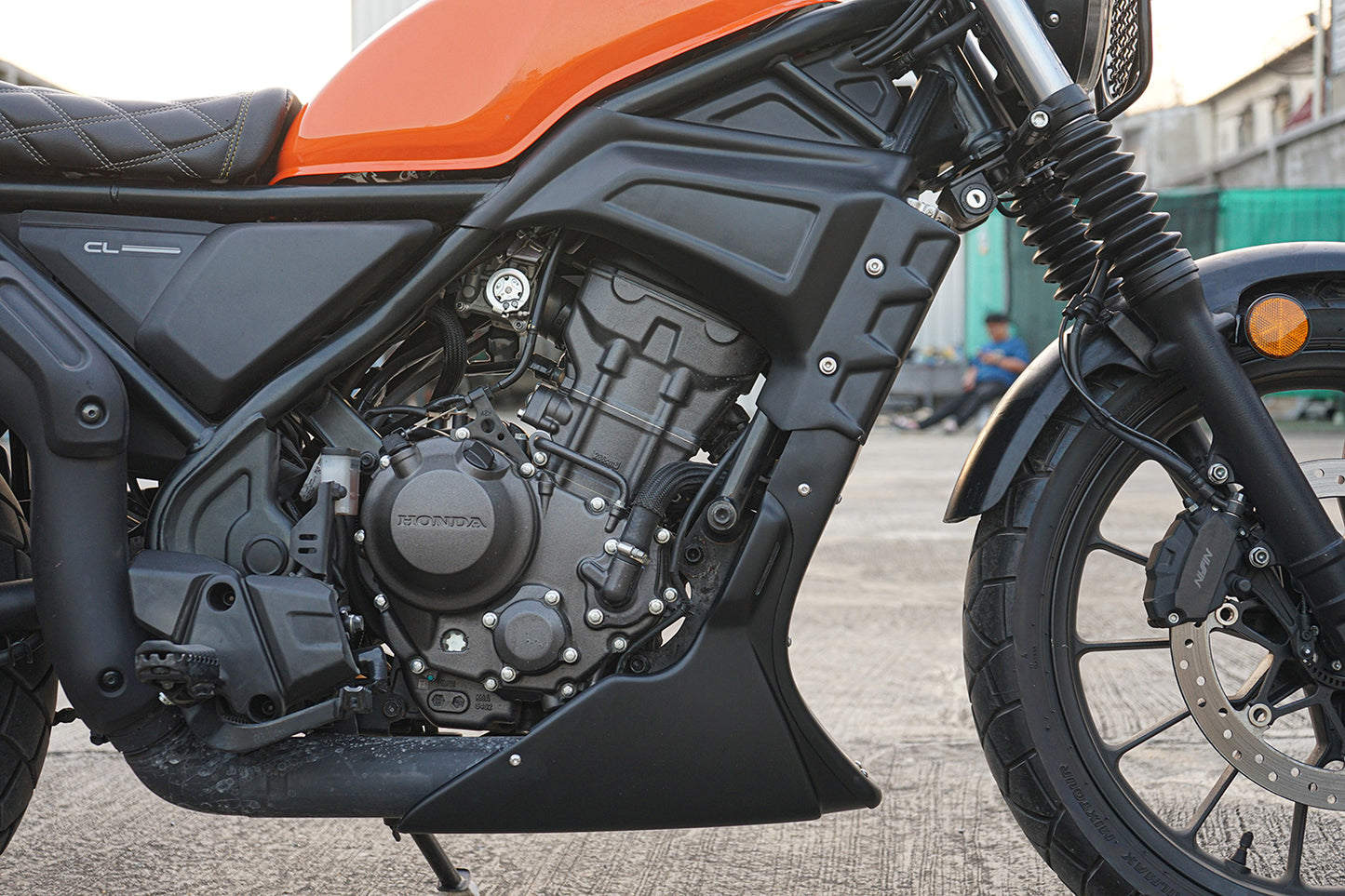 SIDER COVER OF THE ENGING & UNDER FAIRING V.2 FOR HONDA SCL CL 300  2023 - 2025