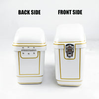 REAR RACK BOX BAG LUGGAGE CARRY LH+RH WHITE FOR HONDA REBEL 300&500 2017-2025