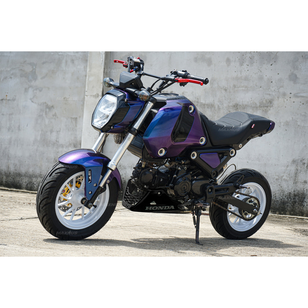 PURPLE FATE PLASTIC PANEL FAIRING BELLY PAN FOR HONDA NEW GROM GROM 125 2022-2024
