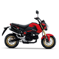 WHITE & BLACK FAIRING SET + DECALS FOR HONDA GROM MSX 125 2012-2015