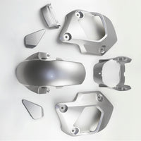GRAY PLASTIC PANEL FAIRING & UNDER FAIRING HONDA NEW GROM 125 2021-2024