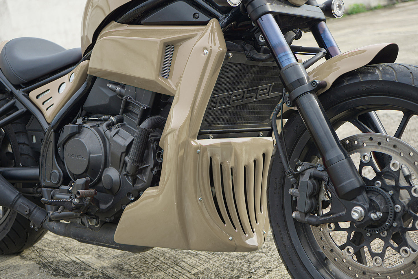 FULL SET OF 7 PIECES BROWN FIT FOR HONDA REBEL CMX 1100 2020-2025