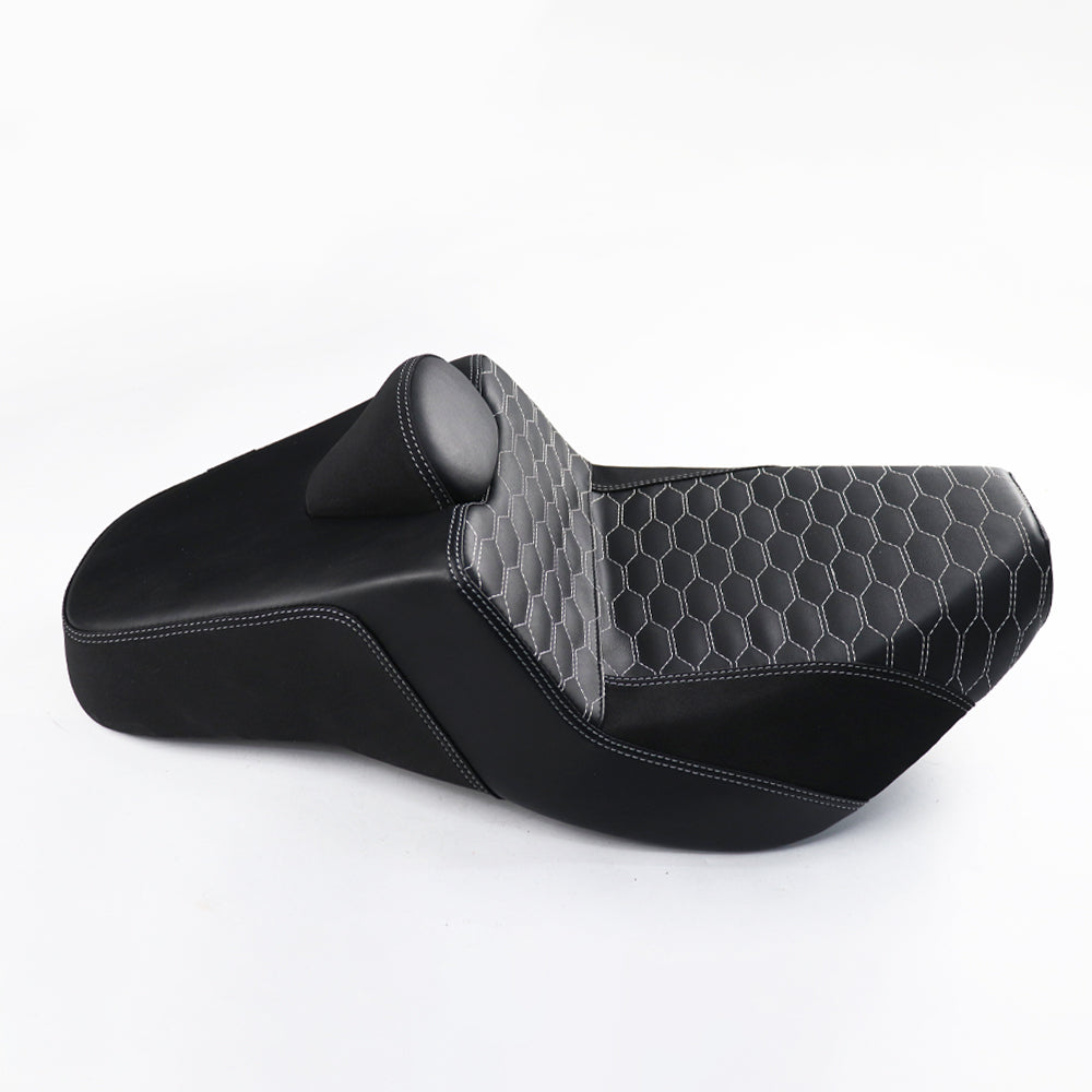 SEAT DOUBLE SADDLE DUAL DRIVER SEATS PAD CUSHION V.15 FOR HONDA REBEL CMX 1100 2021-2025